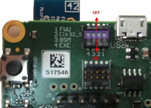 ARC IoTDK switches